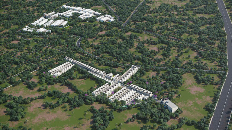 Aerial View - Subha Villamor Villas