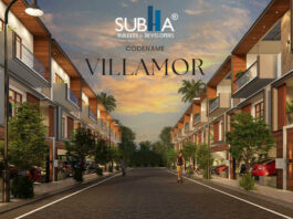 Main Elevation - Subha Villamor Villas