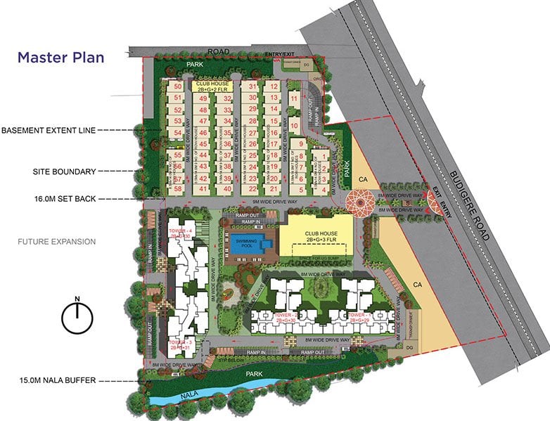 Master Plan - Sattva Songbird Budigere