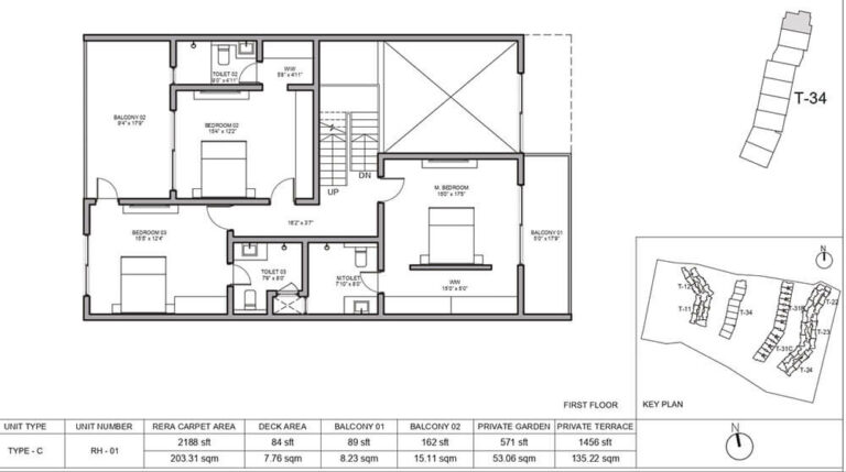 Row House First 2188 - Birla Trimaya Phasse 2