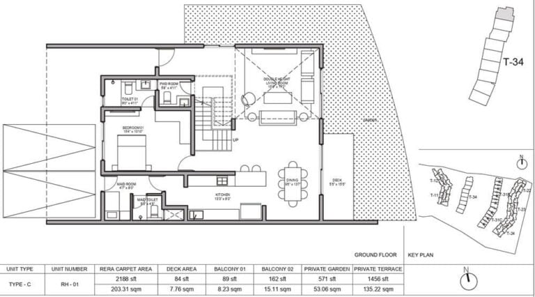 Row House Ground 2188 - Birla Trimaya Phasse 2