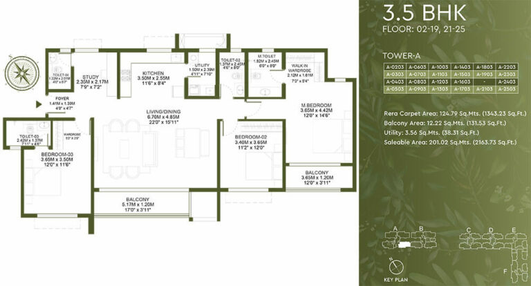 3.5BHK 2163 - Godrej Lakeside Orchard Sarjapur