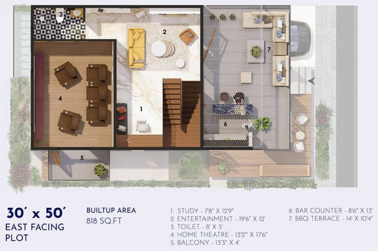 4BHK Villa Terrace - Guru Punvaanii Elegance