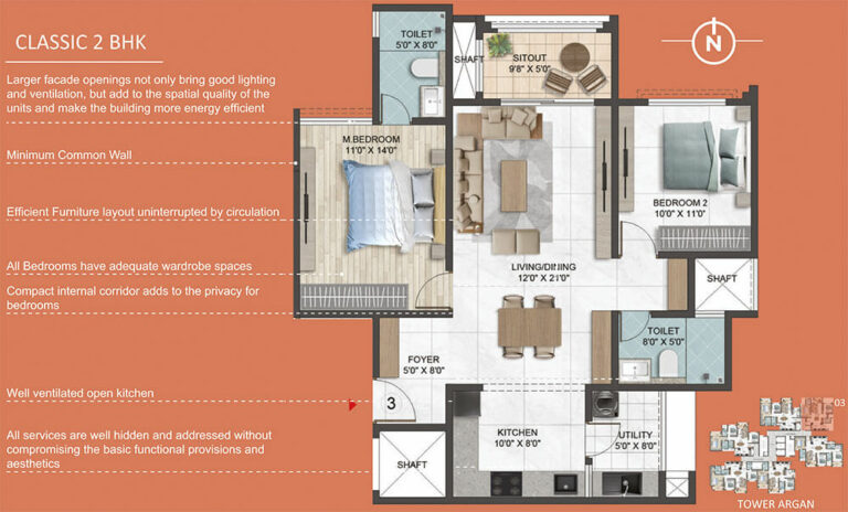 Classic 2BHK - Sumadhura Epitome