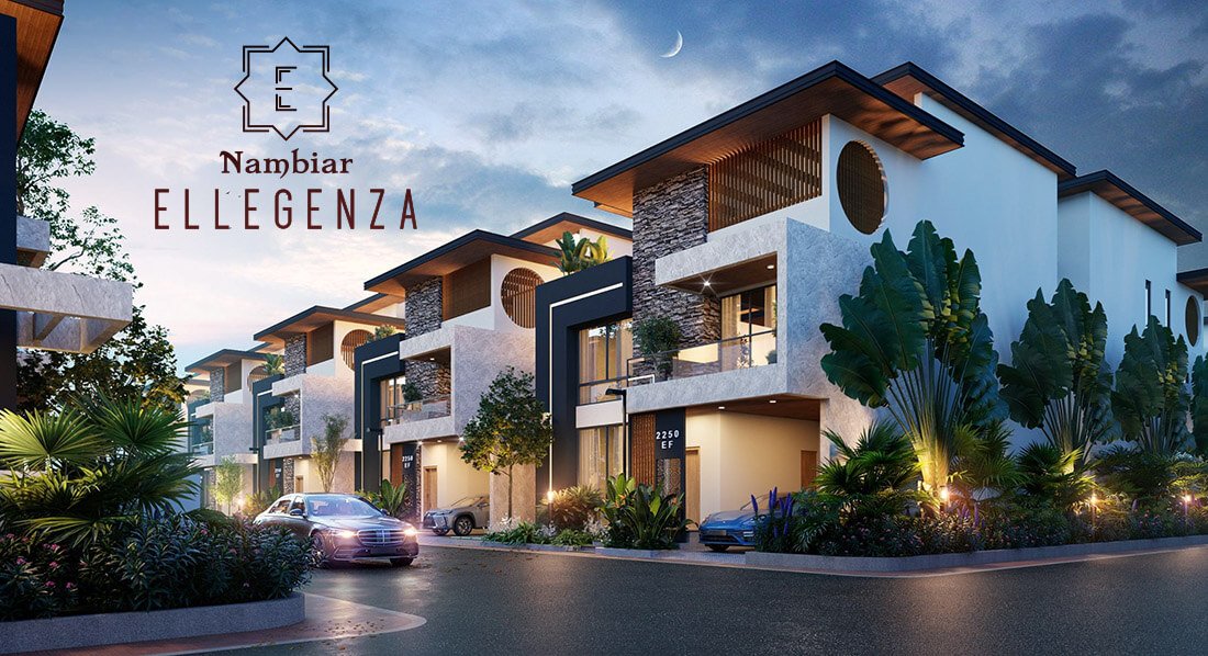 Main Elevation - Nambiar Ellegenza Phase 2