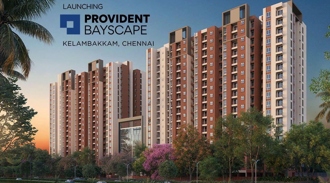 Main Elevation - Provident Bayscape Chennai
