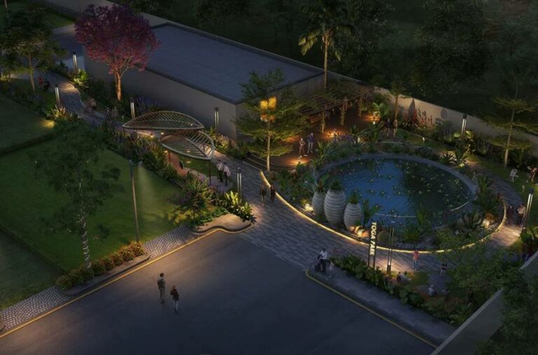 Courtyard - Sattva Bhumi Plots