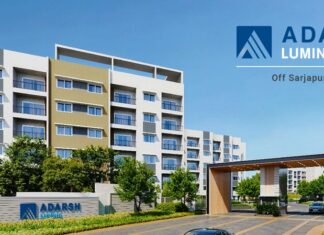 Main Elevation - Adarsh Lumina Apartments In Sarjapur