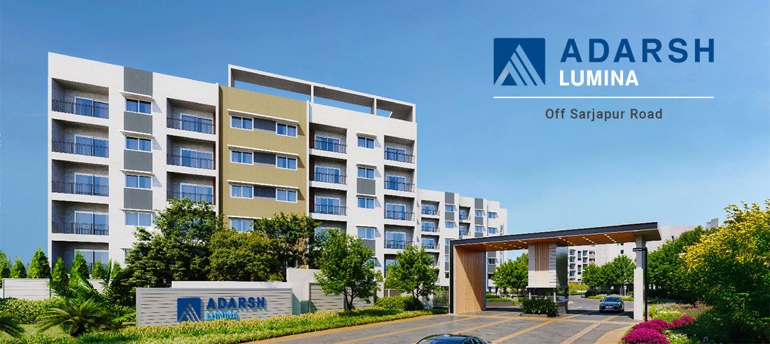 Main Elevation - Adarsh Lumina Apartments In Sarjapur