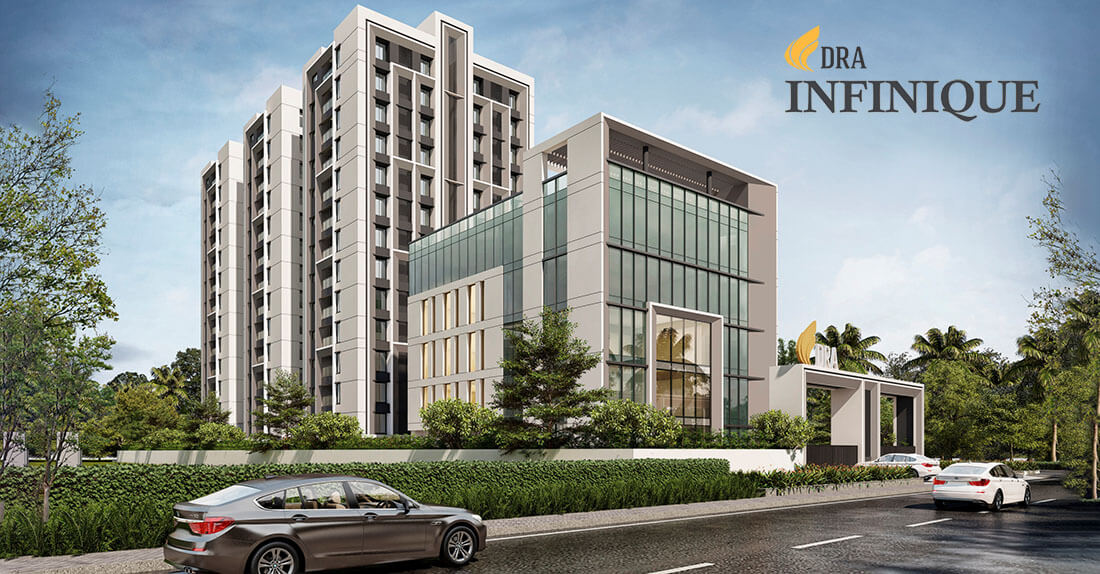 Main Elevation - DRA Infinique Chennai