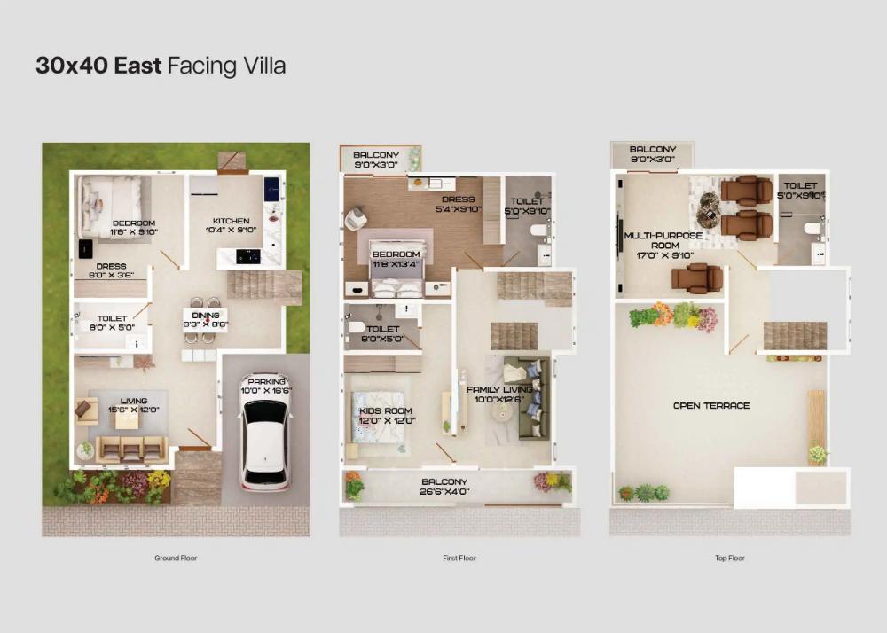 Grand La Palazzo Villas off Sarjapur Road View 2