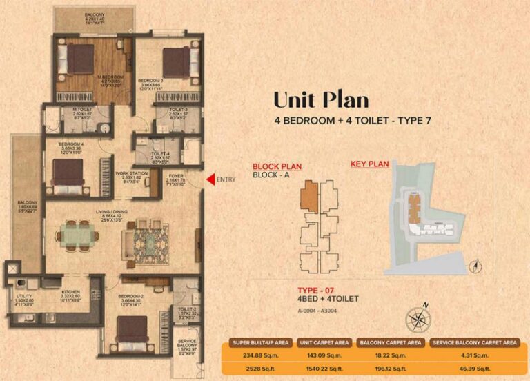 4BHK 2528 - Brigade Citrine Budigere