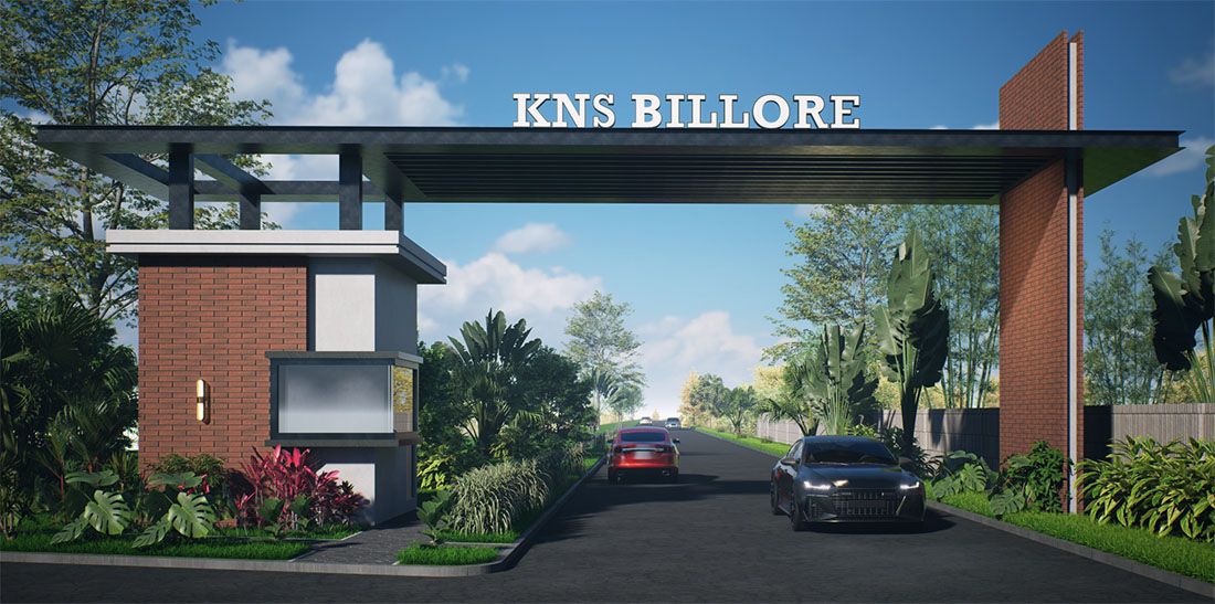 Entrance - KNS Billore Plots