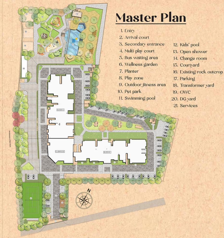 Master Plan - Brigade Citrine Budigere