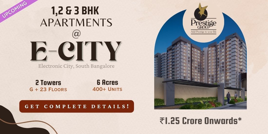 Upcoming Prestige ECity Apartments Banner Homz N Space