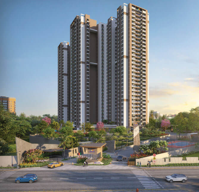 Entrance - Sattva Forest Ridge Anjanapura Entrance - Sattva Forest Ridge Anjanapura