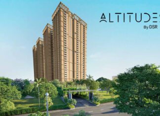 Main Elevation - DSR Altitudes Hyderabad