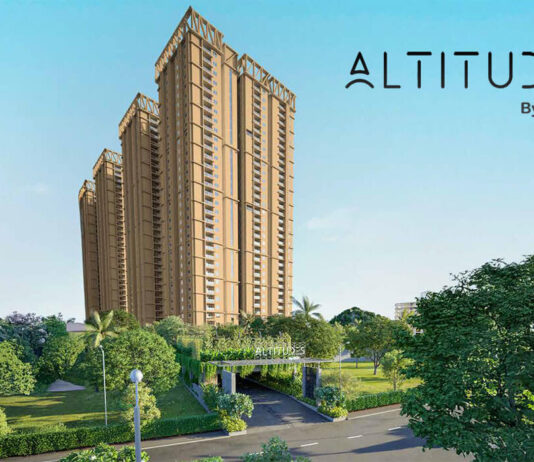 Main Elevation - DSR Altitudes Hyderabad