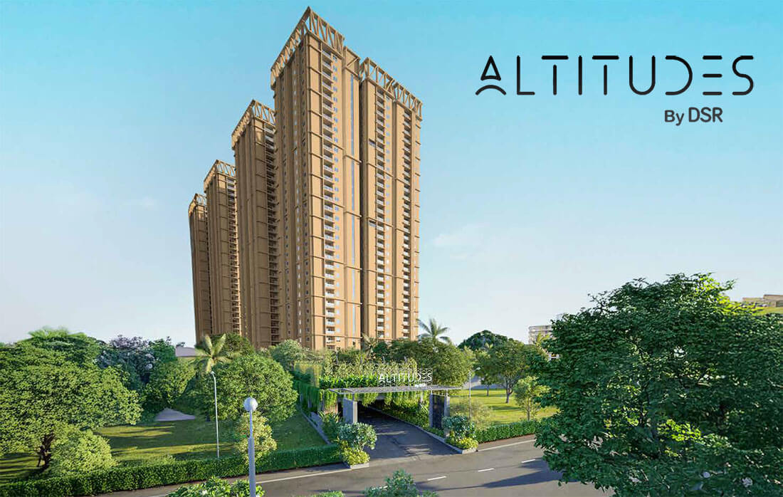 Main Elevation - DSR Altitudes Hyderabad