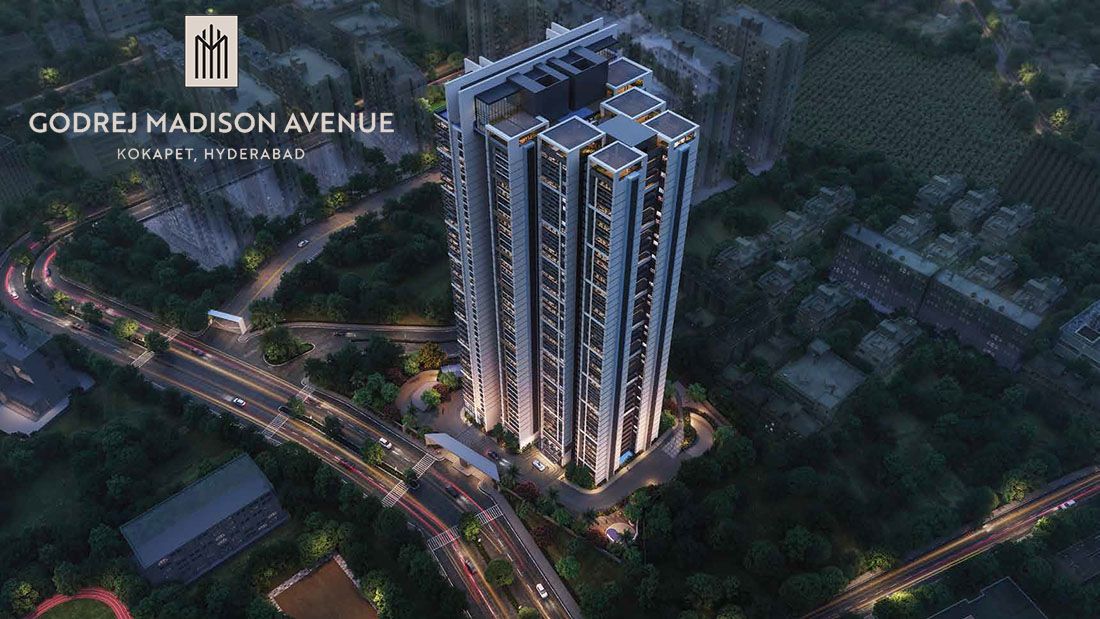 Main Elevation - Godrej Madison Avenue