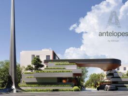 Main Elevation - Merusri Antelopes Villas