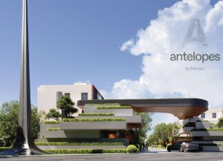 Main Elevation - Merusri Antelopes Villas