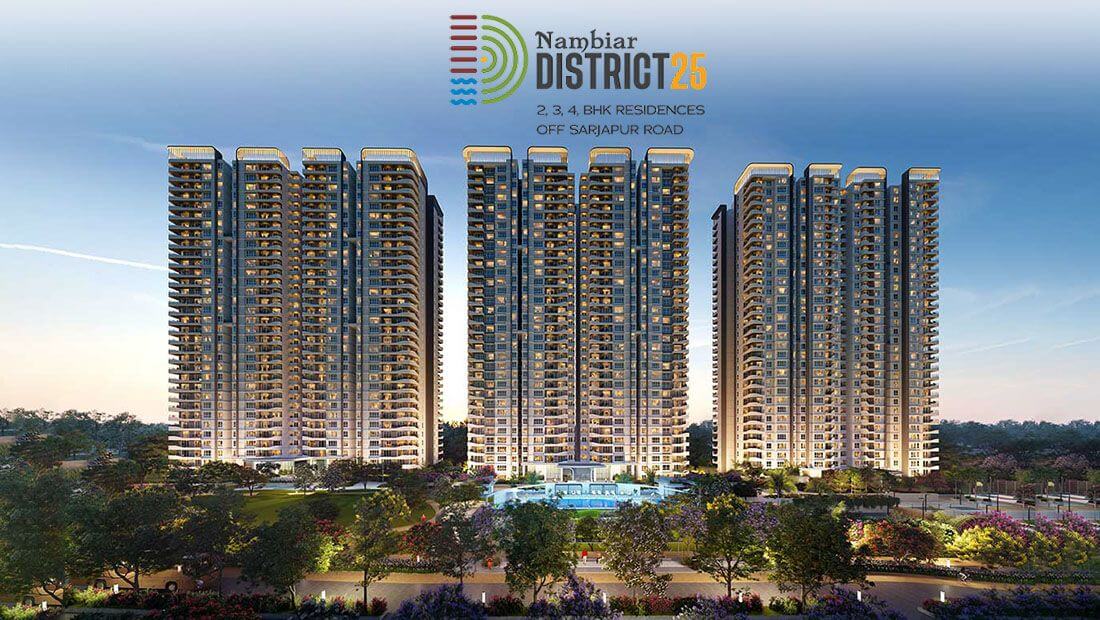 Main Elevation - Nambiar District 25