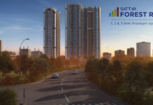 Main Elevation - Sattva Forest Ridge Anjanapura