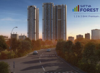 Main Elevation - Sattva Forest Ridge Anjanapura