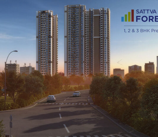 Main Elevation - Sattva Forest Ridge Anjanapura