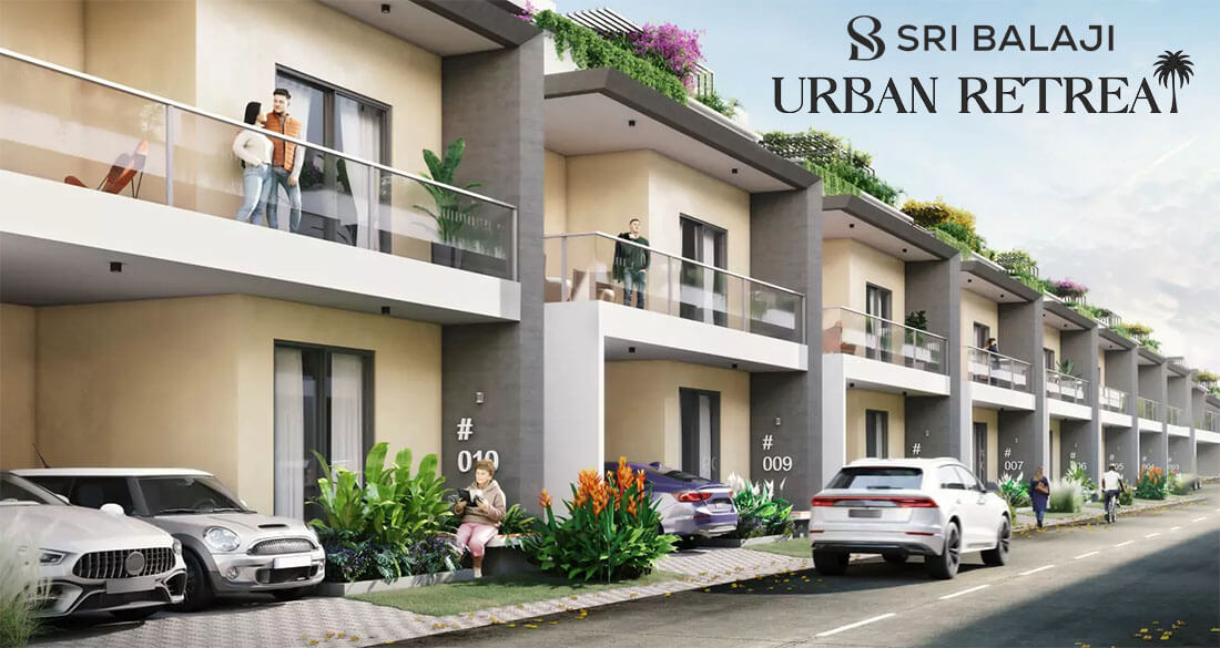 Main Elevation - Sri Balaji Urban Retreat Villas