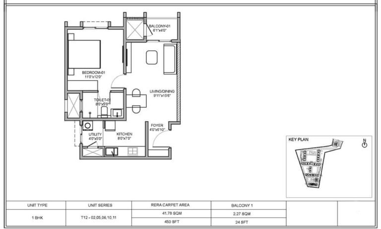 1BHK 450 - Birla Evara Birla Sarjapur Apartments