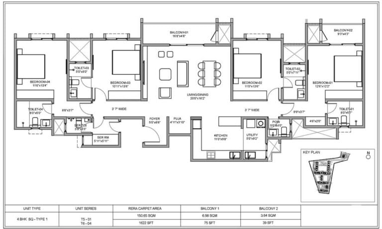 4BHK-Maids 1622 - Birla Evara Birla Sarjapur Apartments