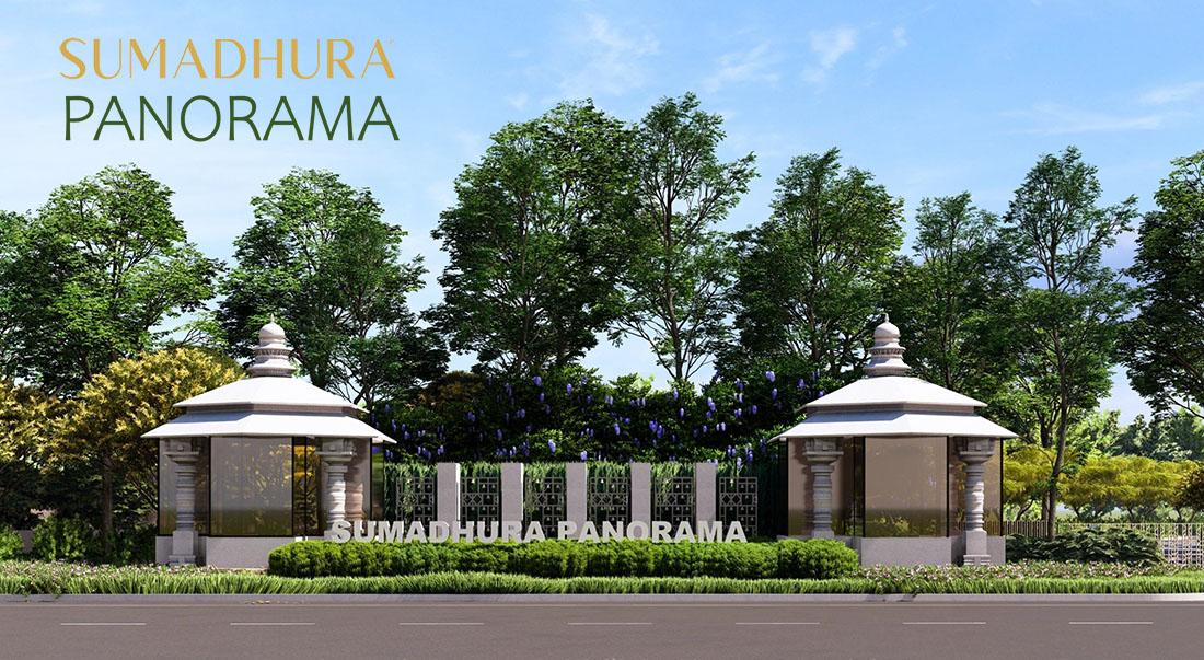 Main Entrance - Sumadhura Panorama Plots