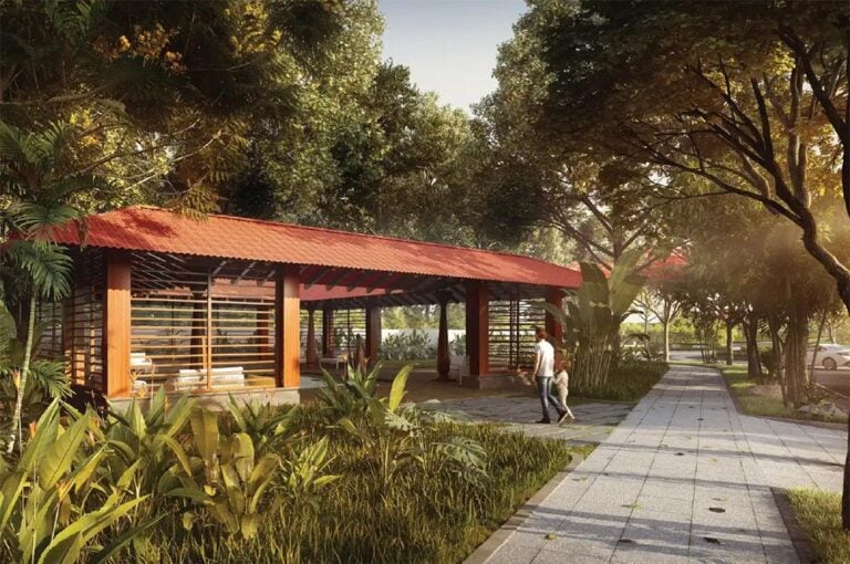 Walkway - Sumadhura Panorama Plots
