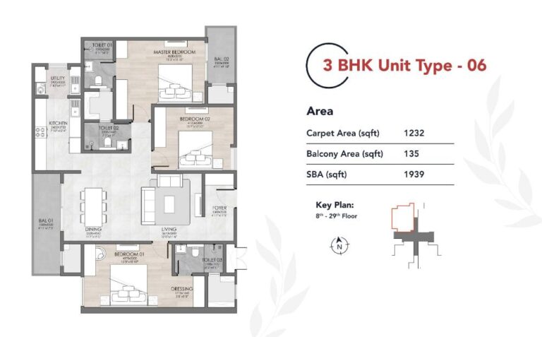 3BHK 1939 - Suyug The 1 Sarjapur