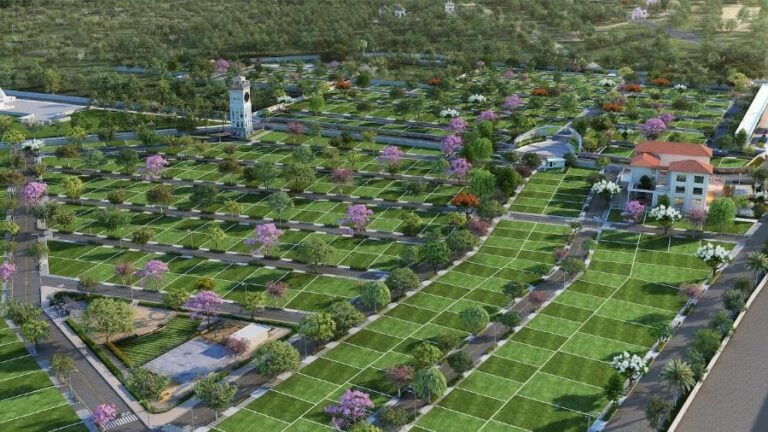 Aerial - Sattva Kaveri Siri Plots