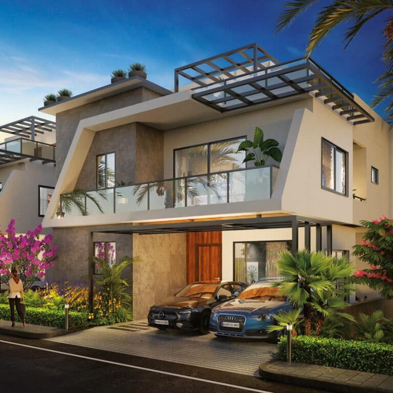 Elevation-B - IRA The Square Villas