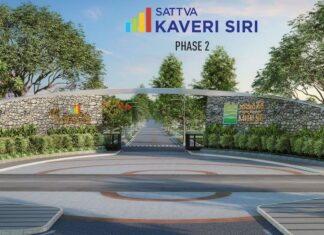 Entry Gate - Sattva Kaveri Siri Plots