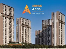 Main Elevation - Abhee Aaria Gunjur