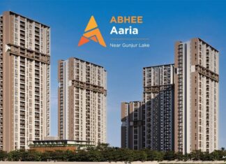 Main Elevation - Abhee Aaria Gunjur