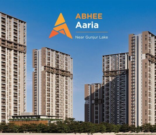 Main Elevation - Abhee Aaria Gunjur