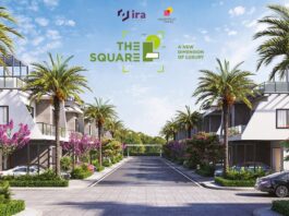 Main Elevation - IRA The Square Villas