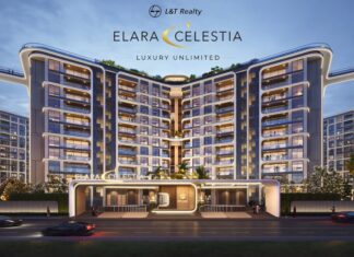 Main Elevation - L&T Elara Celestia Apartments