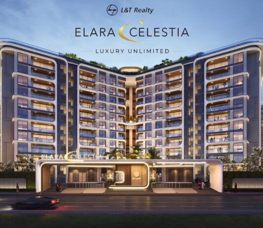 Main Elevation - L&T Elara Celestia Apartments