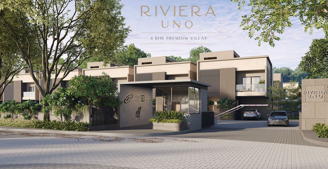 Main Elevation - Orchid Riviera Uno Villas