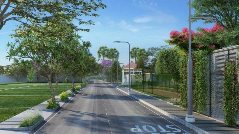 Street View - Sattva Kaveri Siri Plots