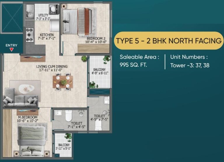 2BHK 995 - Sowparnika Rhythm Of Rain