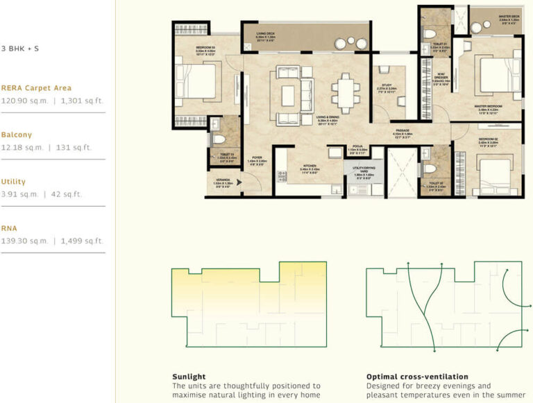 3.5BHK 1499 - Mahindra NewHaven