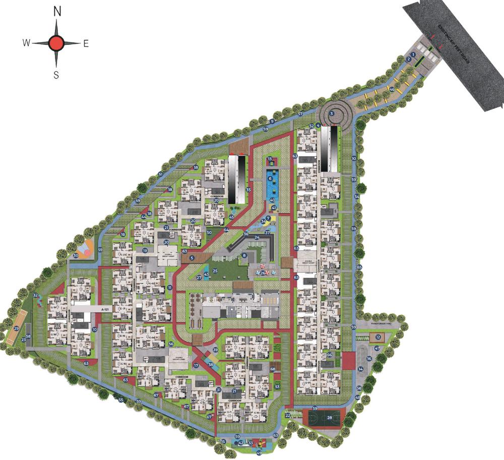 Master Plan - Casagrand Evon Kompally